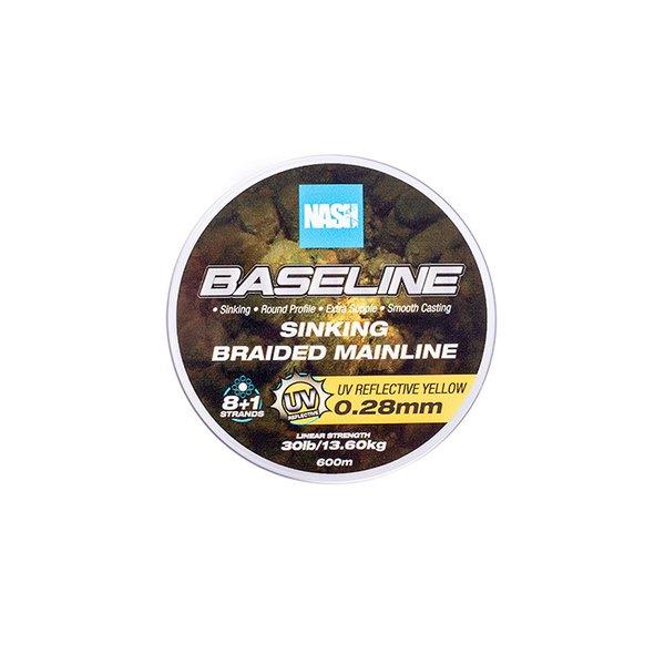 Nash Baseline Sinking Braid UV Yellow