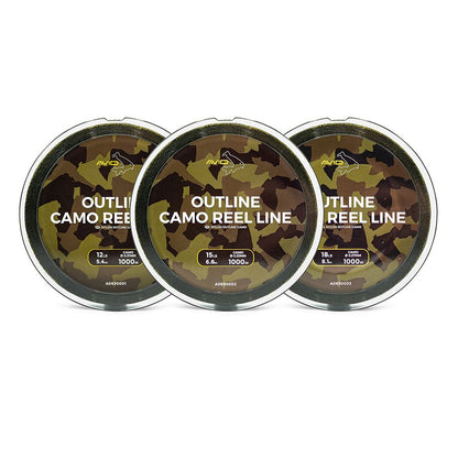 Avid Outline Camo Reel Line