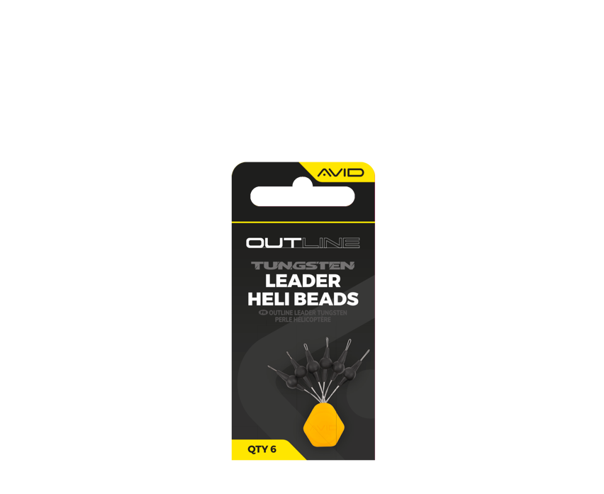 Avid Outline Tungsten Leader Heli Beads