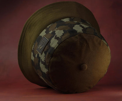 One More Cast Splash Leaf Bucket Hat