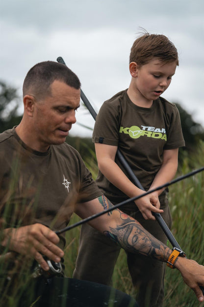 Korda TK Kids T-Shirt Dark Olive