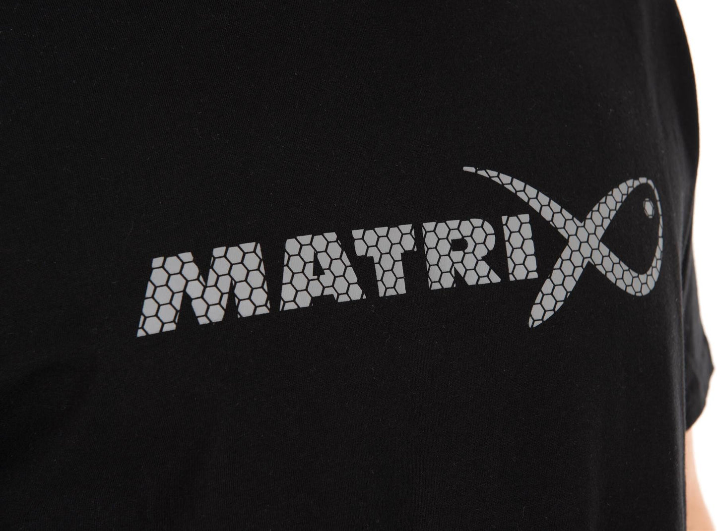 Matrix Large Fade Logo T-Shirt Black/Grey
