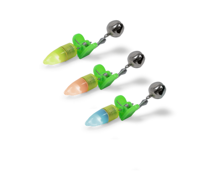 Zebco Trophy Double Bell Triple Light Set