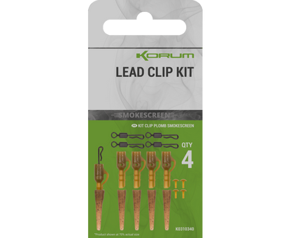 Korum Smokescreen Lead Clip Kit