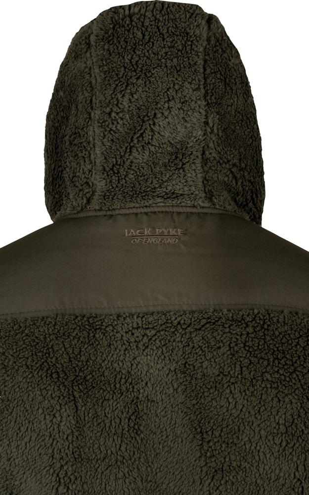 Jack Pike Sherpa Fleece Hoodie Gen 2 Dark Olive