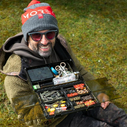 One More Cast In Too Deep Splash Camo Tackle Box