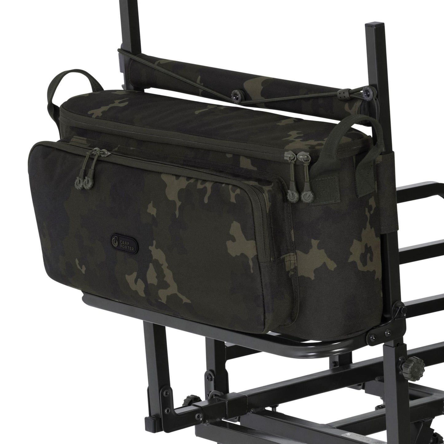 Carp Porter Small Front Barrow Bag Dark Kamo
