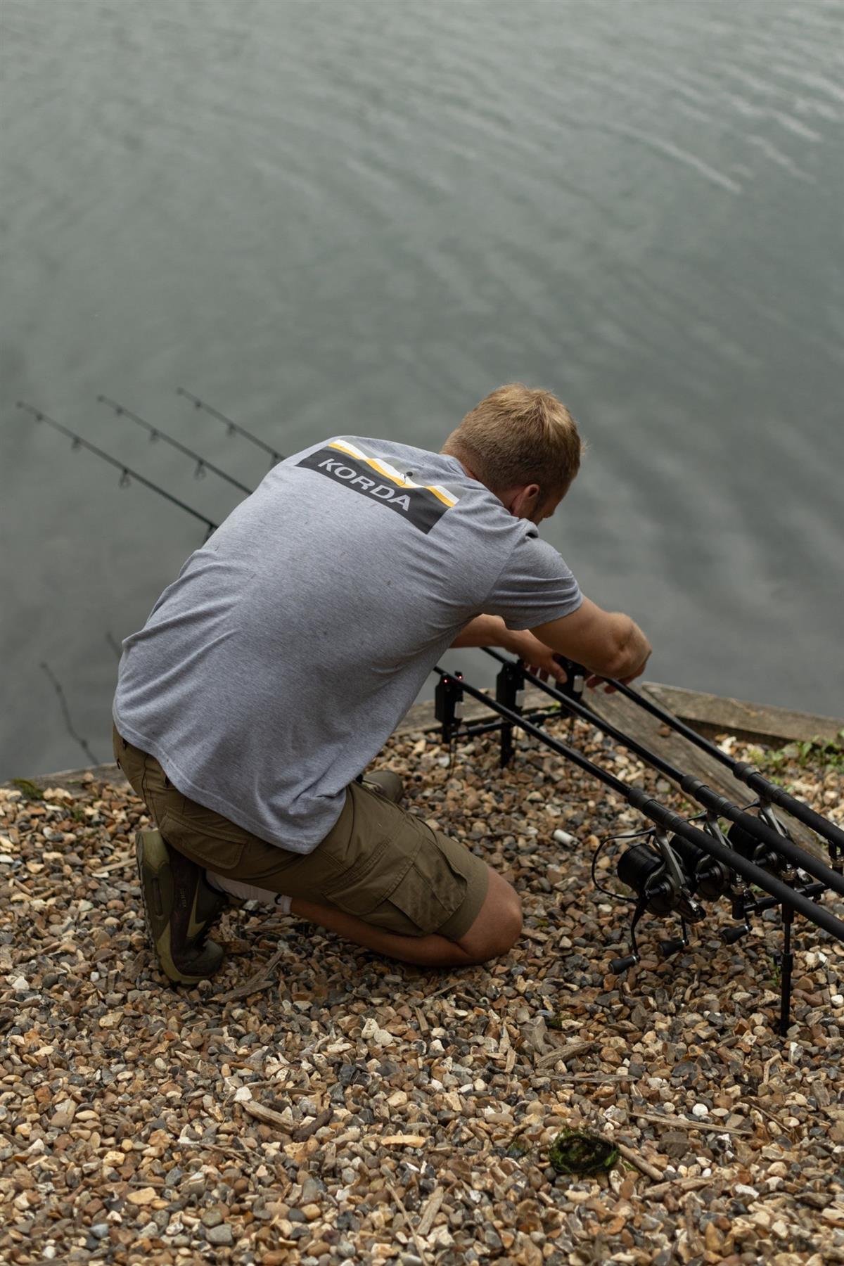 Korda Lakebed Tee Grey