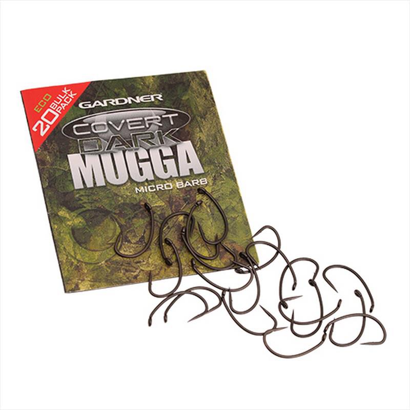 Ganci Gardner Mugga Scuri Covert Per Pesca Carpe - Micro Barb (Taglie 2-12)