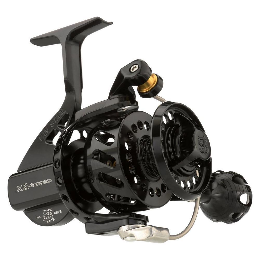 Van Staal X2 Series Bailed Spinning Reel - Black