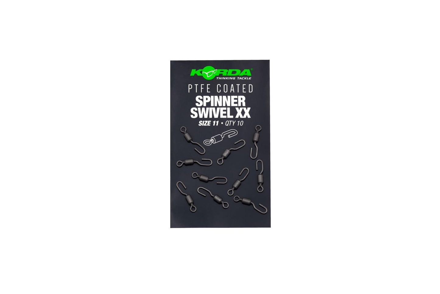Korda PTFE Spinner Swivels XX Size 11