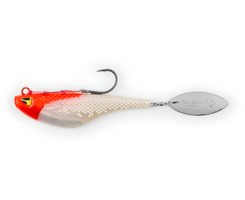 Black Cat Mad Flash Spin Tail 14cm