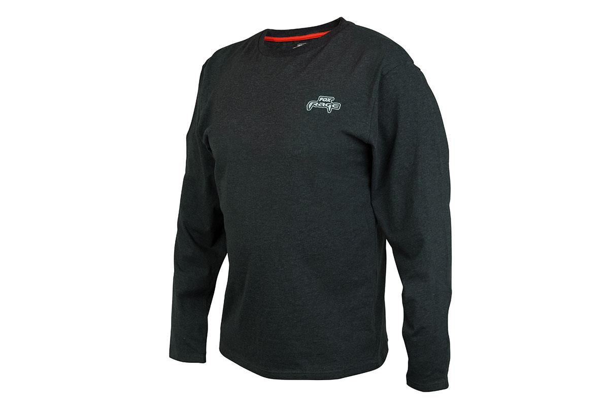 Fox Rage Black Marl Long Sleeve T
