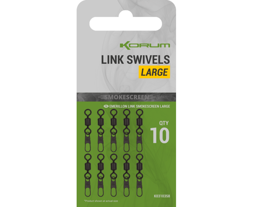 Korum Smokescreen Link Swivels