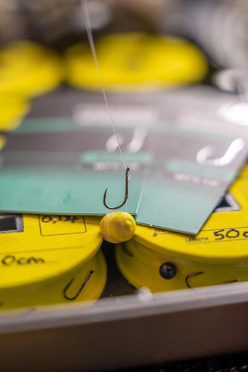 Matrix X3B Feeder Rigger Hook - Eyed Barbed