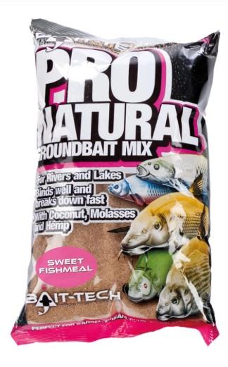 Bait-Tech Pro Natural Sweet Fishmeal Groundbait 1.5kg