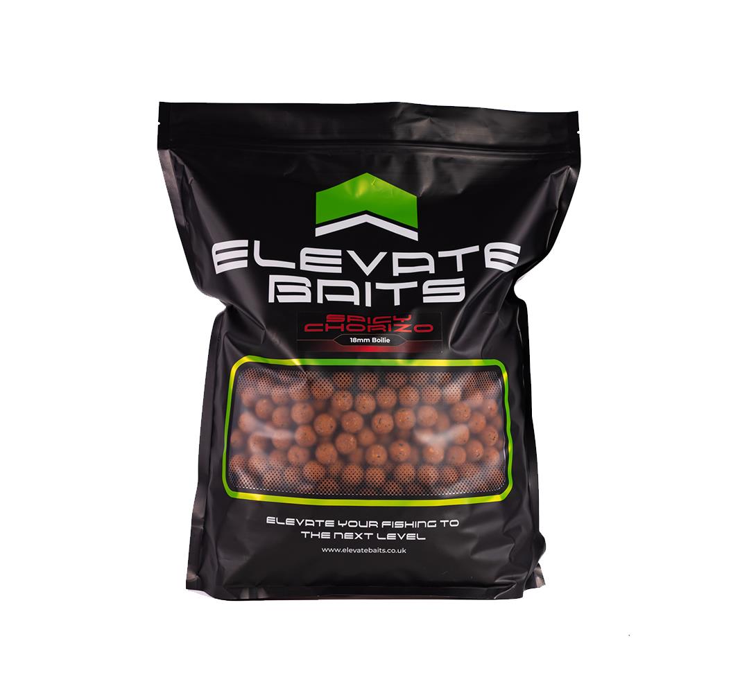 Elevate Baits Spicy Chorizo Boilies