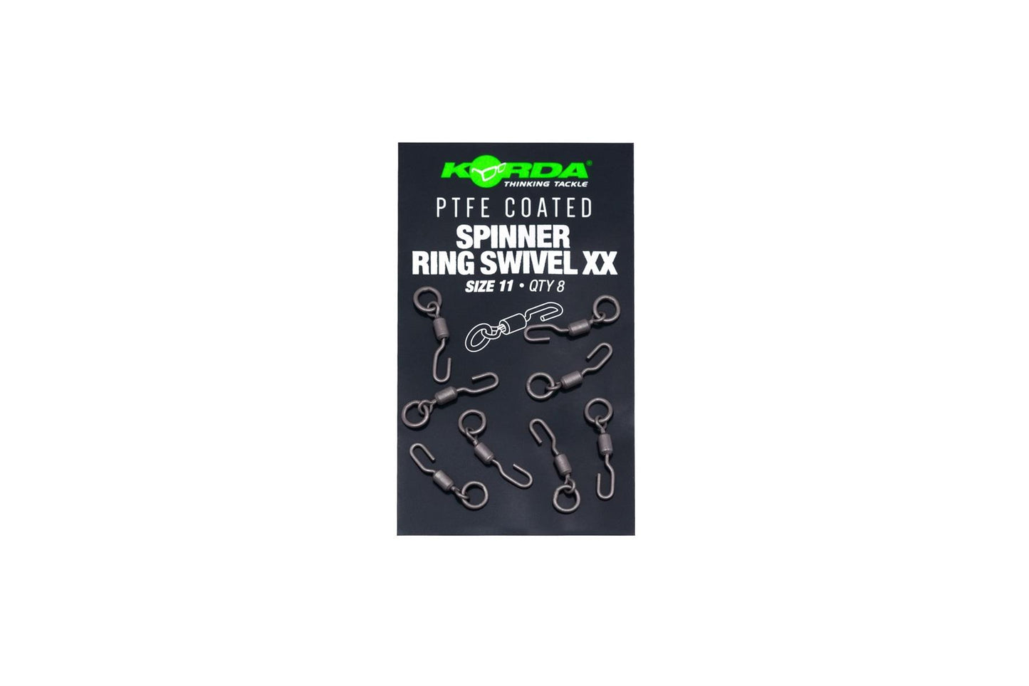 Korda PTFE Spinner Ring Pivote XX Taille 11