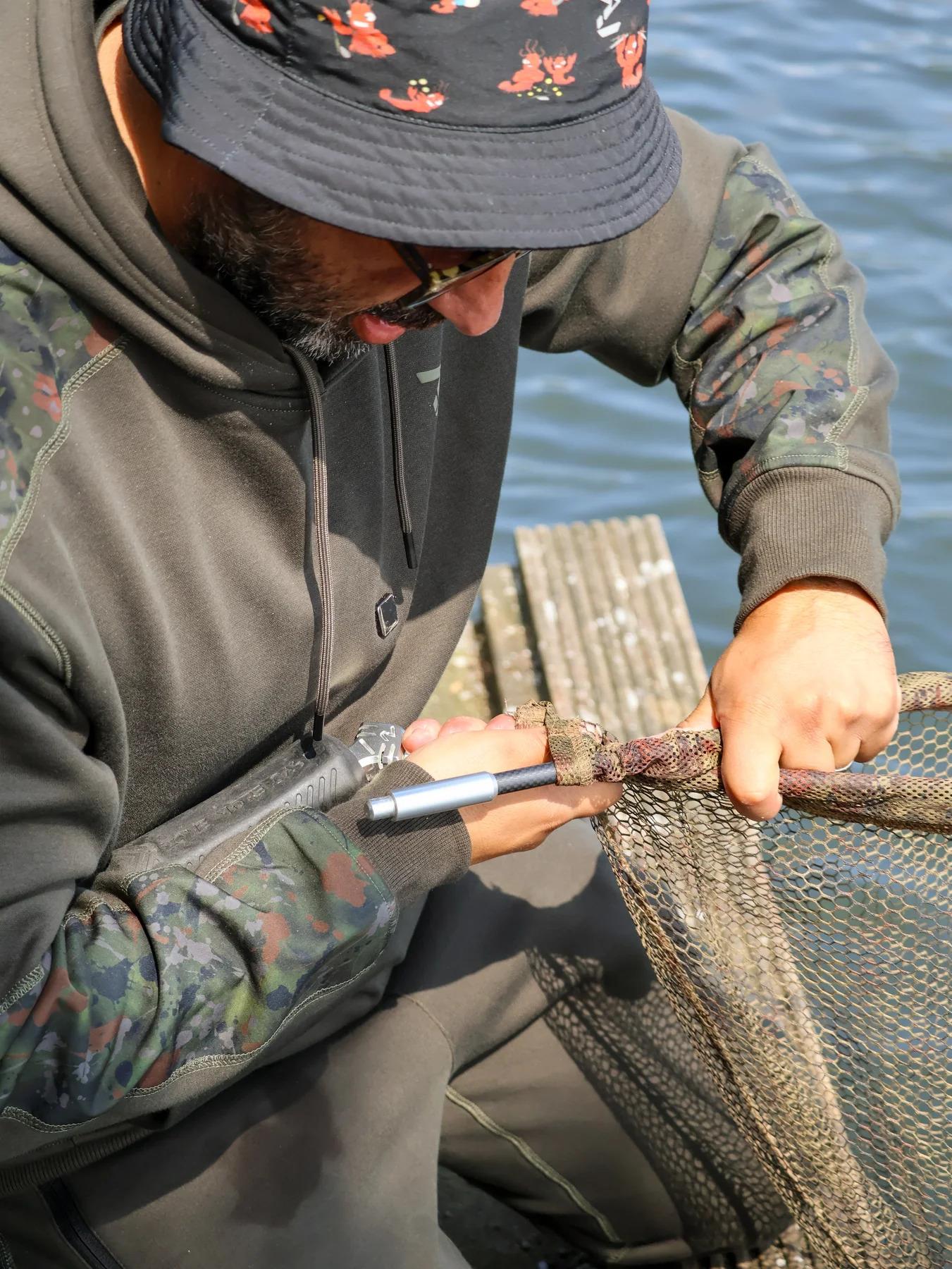 One More Cast Black Pearl Landing Net 42" 2pc