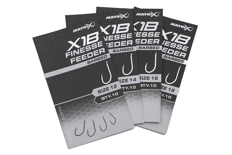 Matrix X1B Finesse Feeder Hook - Spade Barbed