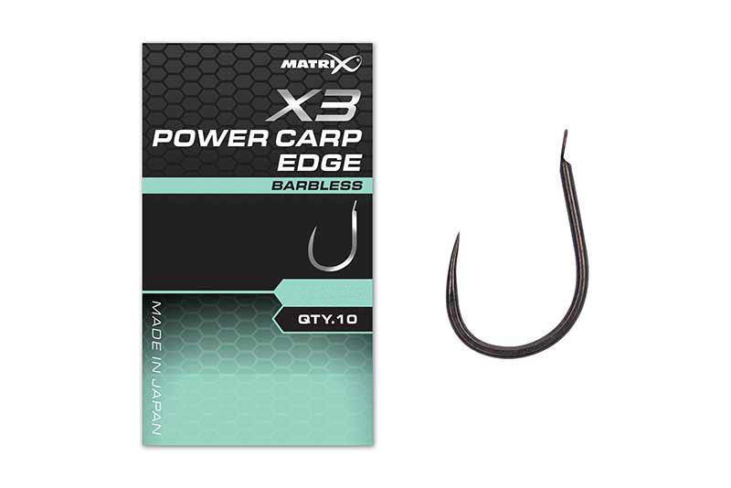 Matrix X3 Power Carp Edge Hook - Spade Barbless