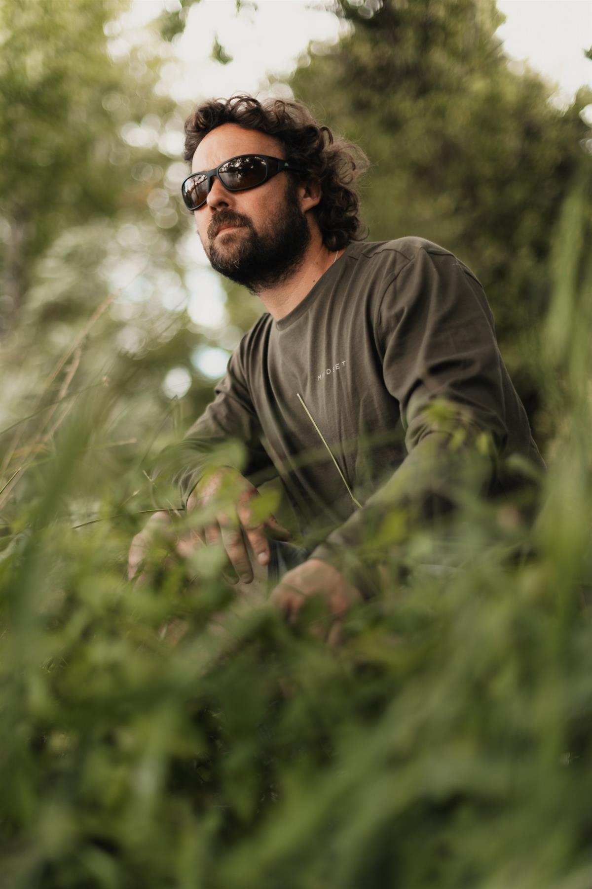 Korda Mindset Minimal LS Tee Dark Olive