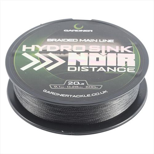 Gardner Hydro-Sink Braid Noir Distance 20lb