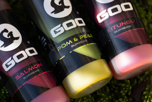 Korda Goo Salmon, Pom & Pear or Kitungu Supreme