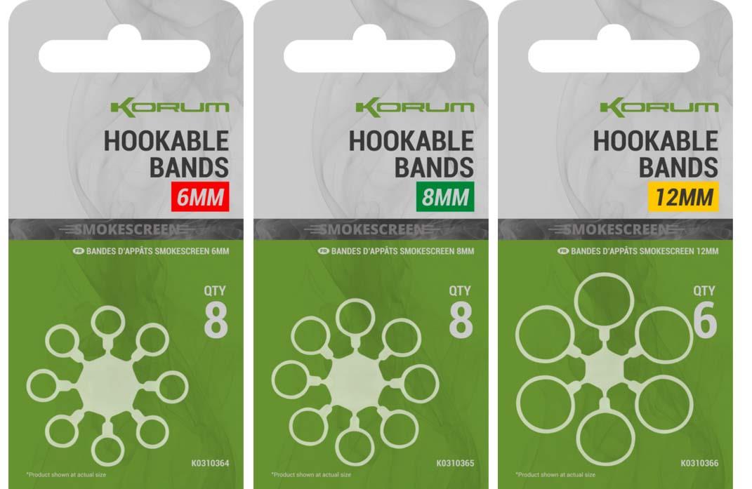 Korum Smokescreen Hookable Bands
