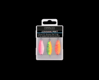 Zebco Target Fish Trout UL Spoon Set Barbless