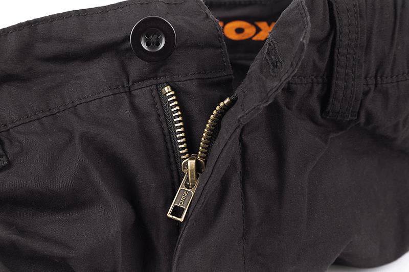 Fox Collection Shorts Black Orange
