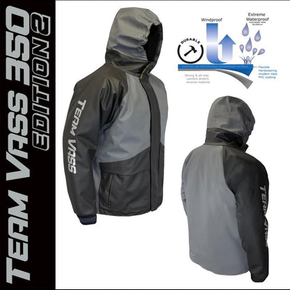 Vass-Tex Team Vass 350 Winter Lined Waterproof Jacket Edition 2 Grey/Black