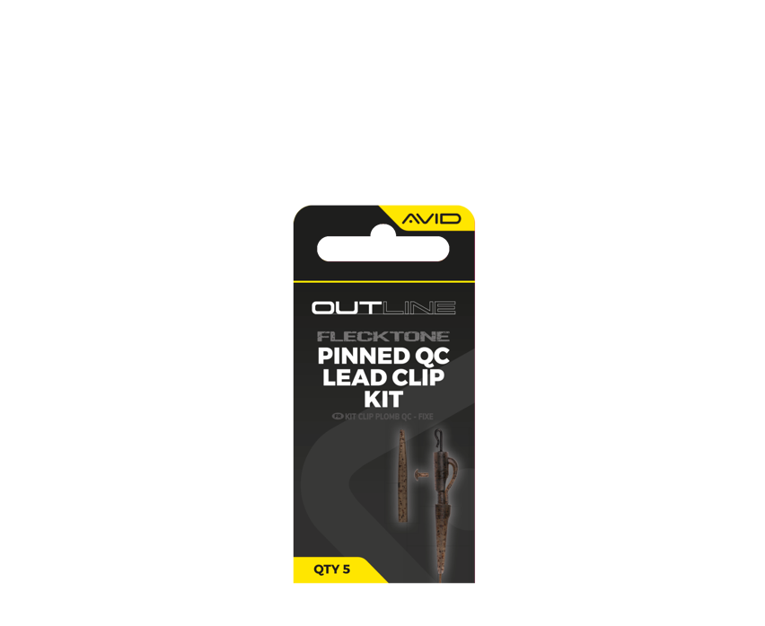 Avid Outline FleckTone Pinned QC Lead Clip Kit