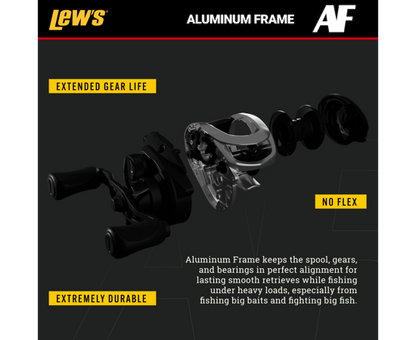 Lew's KVD Elite 6.2:1 Left Hand Baitcast Reel