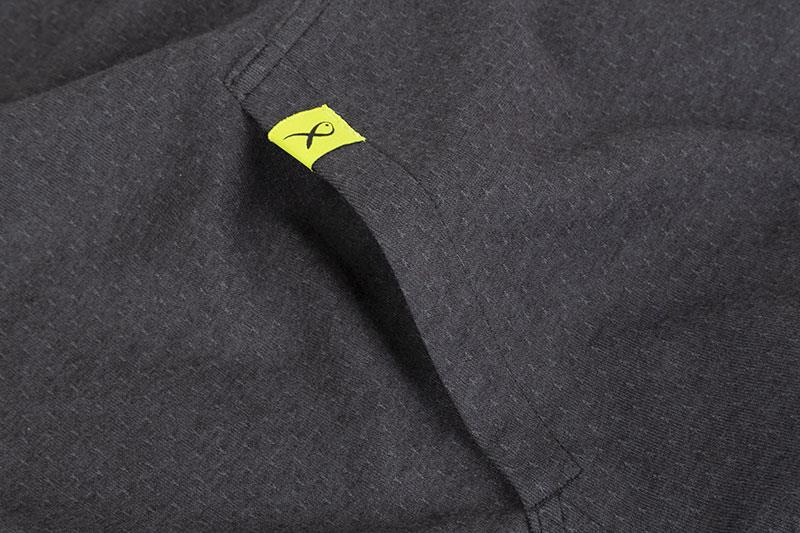 Fox Matrix Minimal Black Marl 1/4 Zip Sweater