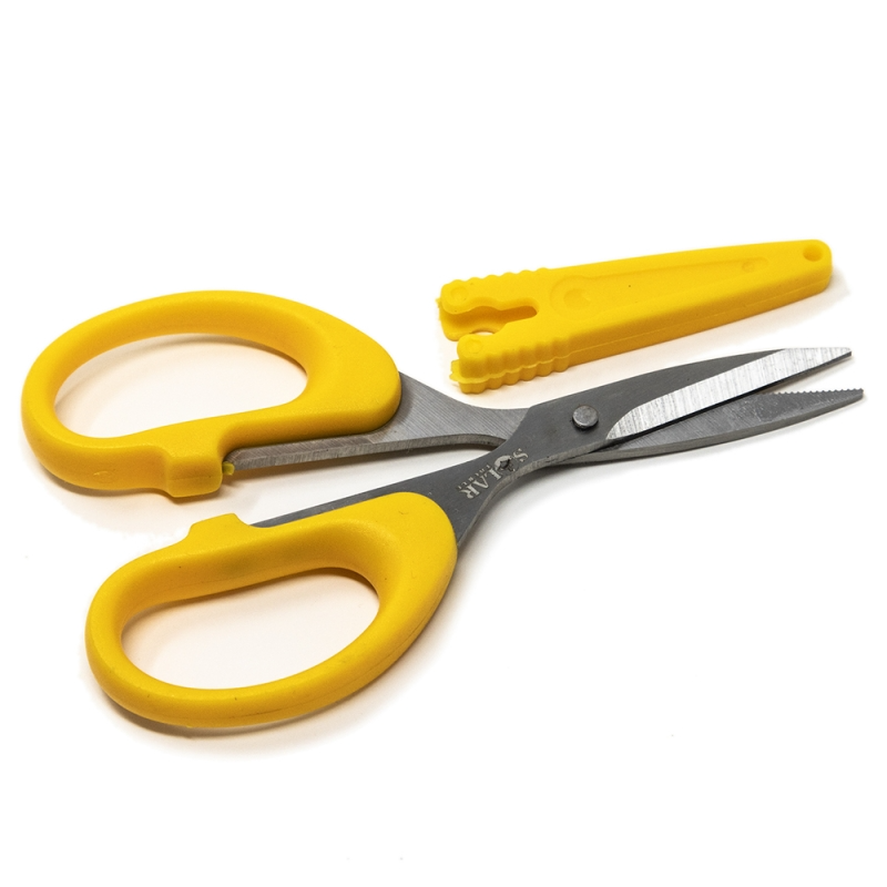 Solar Tackle Hair Serrated Braid Scissors