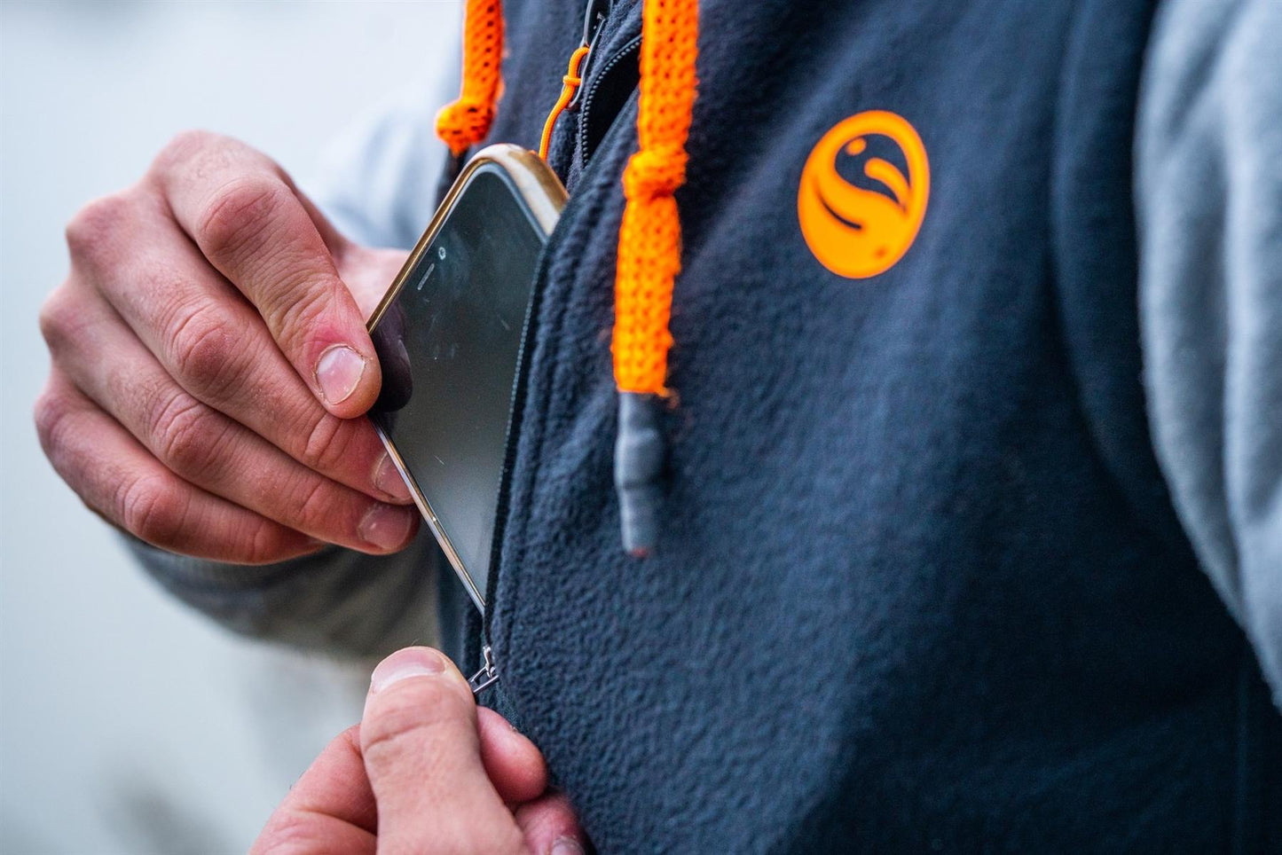 Guru Fleece Gilet Black