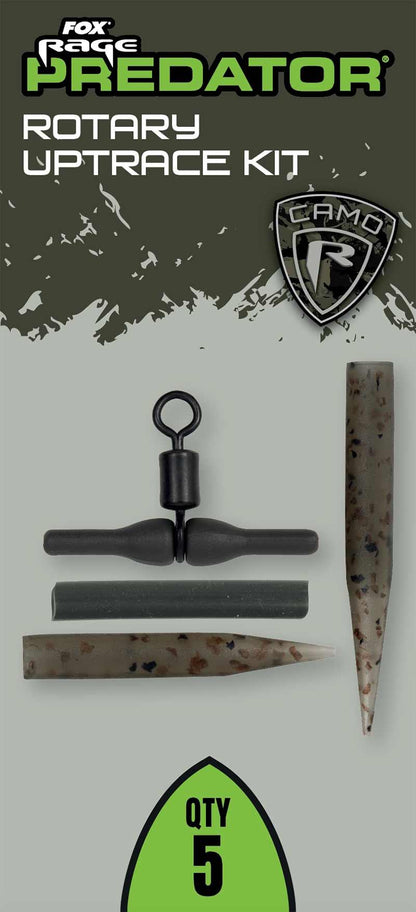 Fox Rage Predator Camo Rotary Uptrace Kit x 5