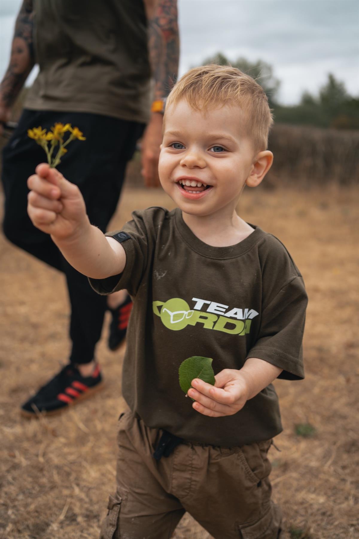 Korda TK Kids T-Shirt Dark Olive