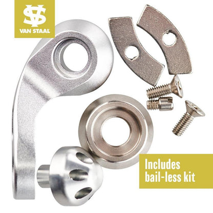 Van Staal VR Series Bailed Spinning VR125 Silver