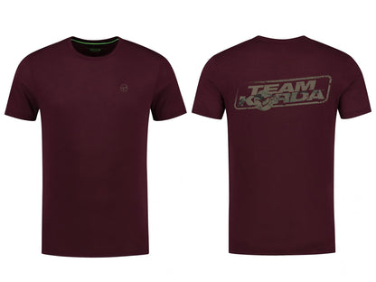 Korda TK Digi Kamo Tee Burgundy
