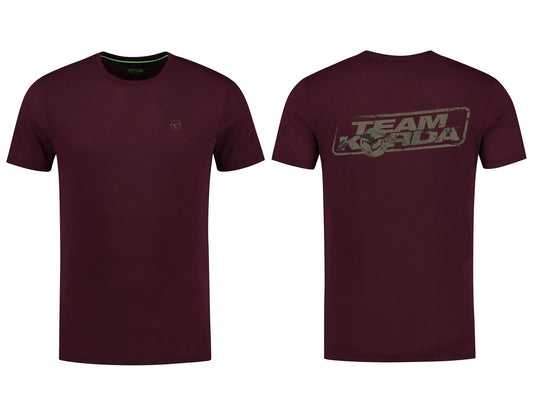 Korda TK Digi Kamo Tee Burgundy