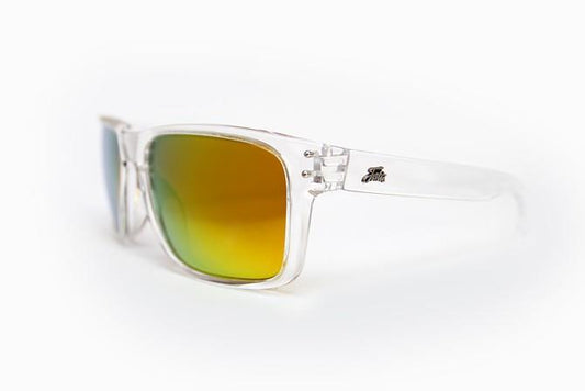 Fortis Eyewear Bays Clear Frame with Gold XBlok