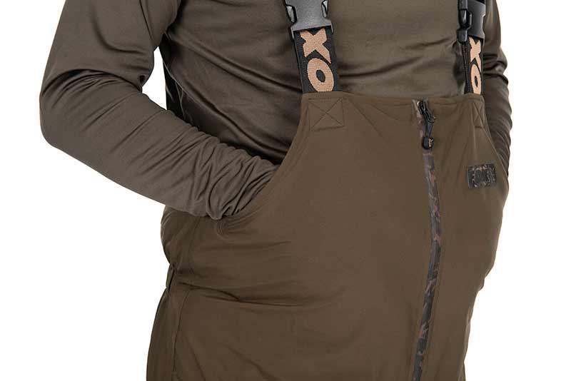 Fox Khaki Sherpa Tec Salopettes