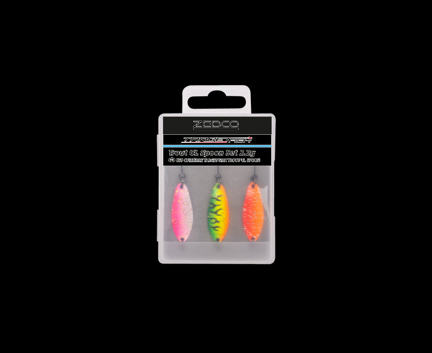 Zebco Target Fish Trout UL Spoon Set Barbless