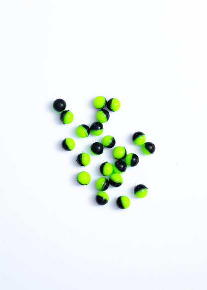 Inova Hi-Vis Duo Round Glow Beads 6mm