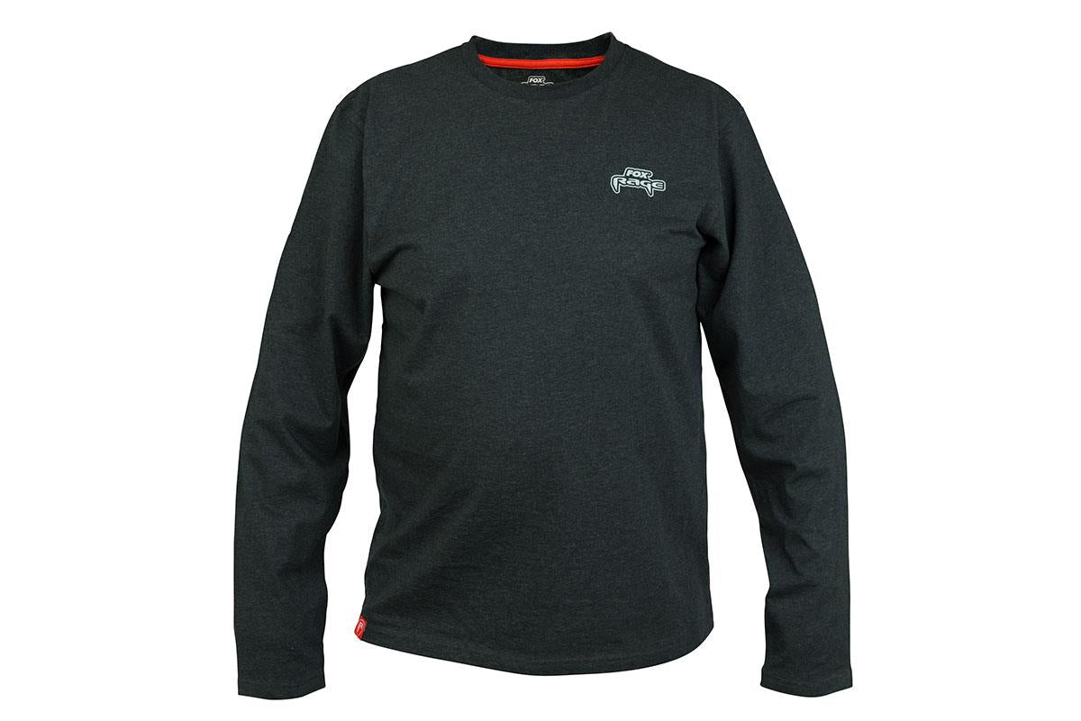 Fox Rage Black Marl Long Sleeve T