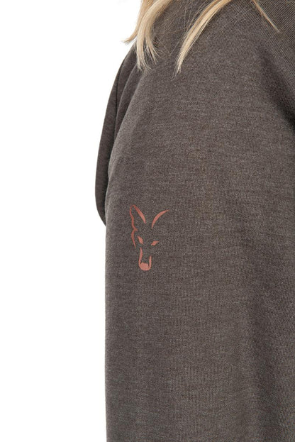 Fox Womens Zipped Hoodie