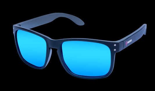 Akios Polarised Blue Lens Fishing Sunglasses