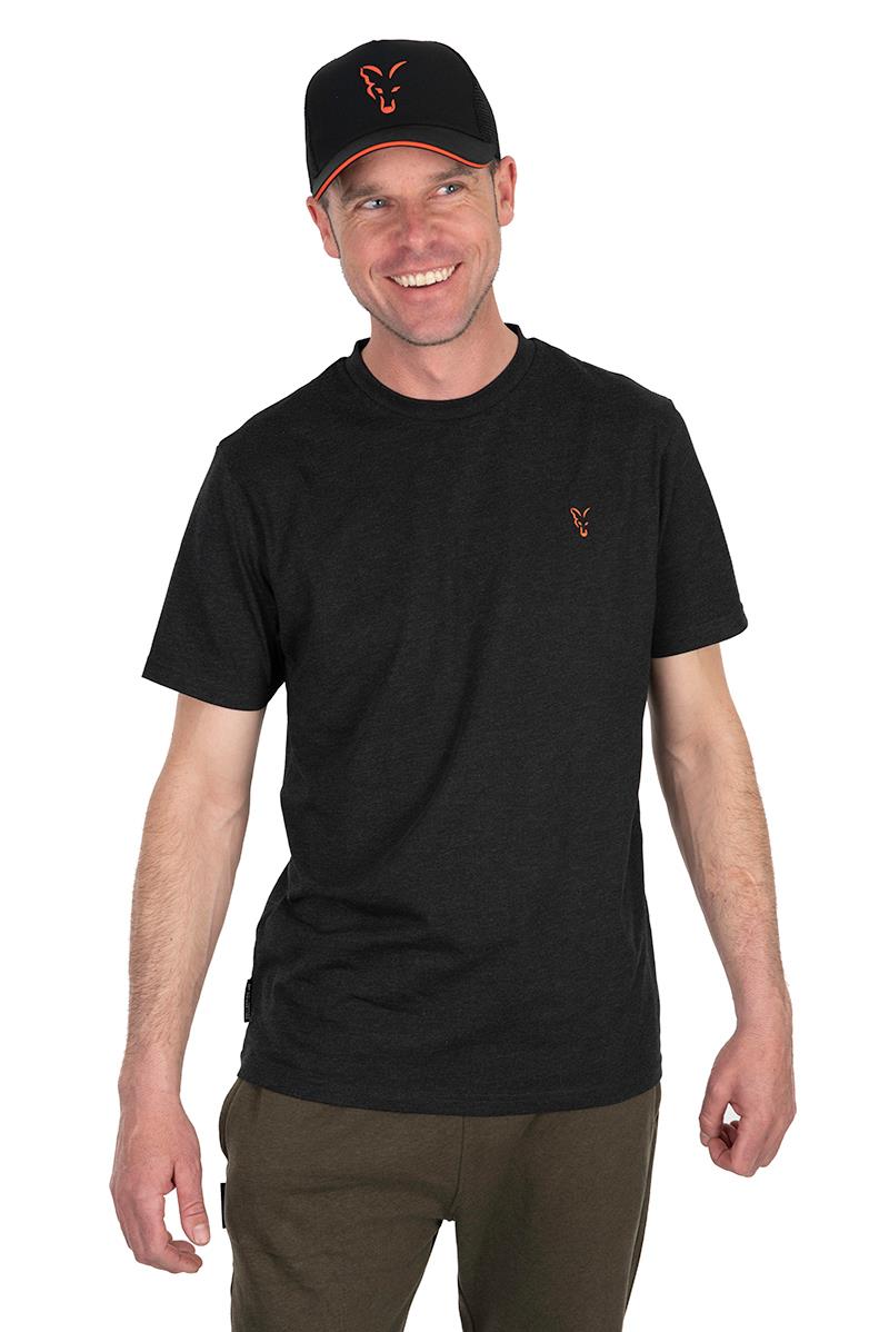 Fox Collection T Black & Orange